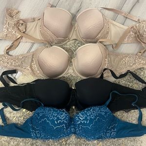 34D bra bundle (Victorias secret/Thirdlove)